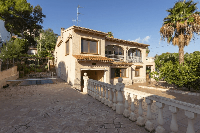 Villa avec piscine, 4 chambres, Denia