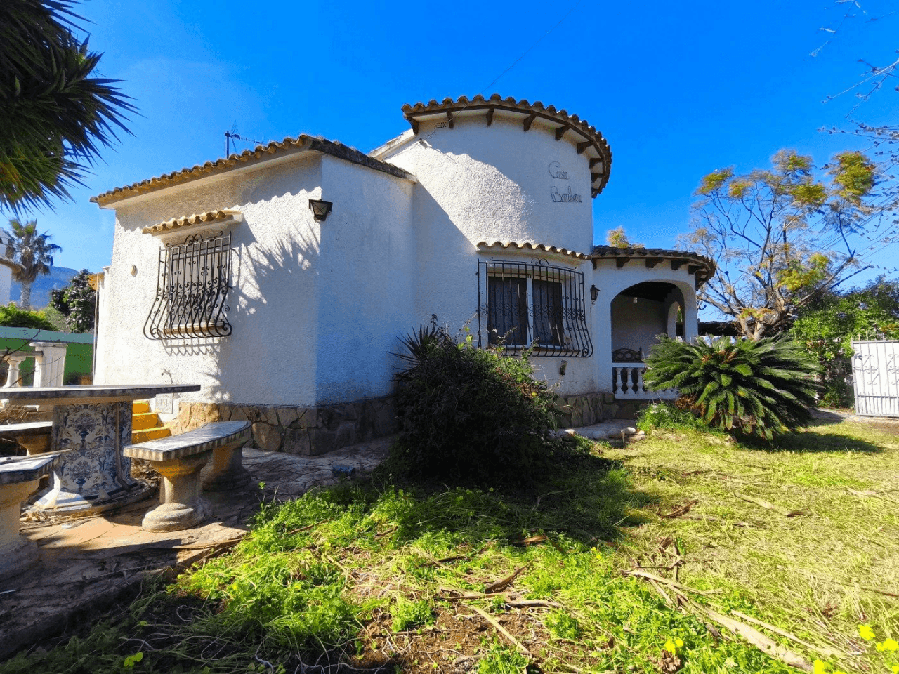 Villa avec 3 chambres de plain-pied, piscine, Els Poblets