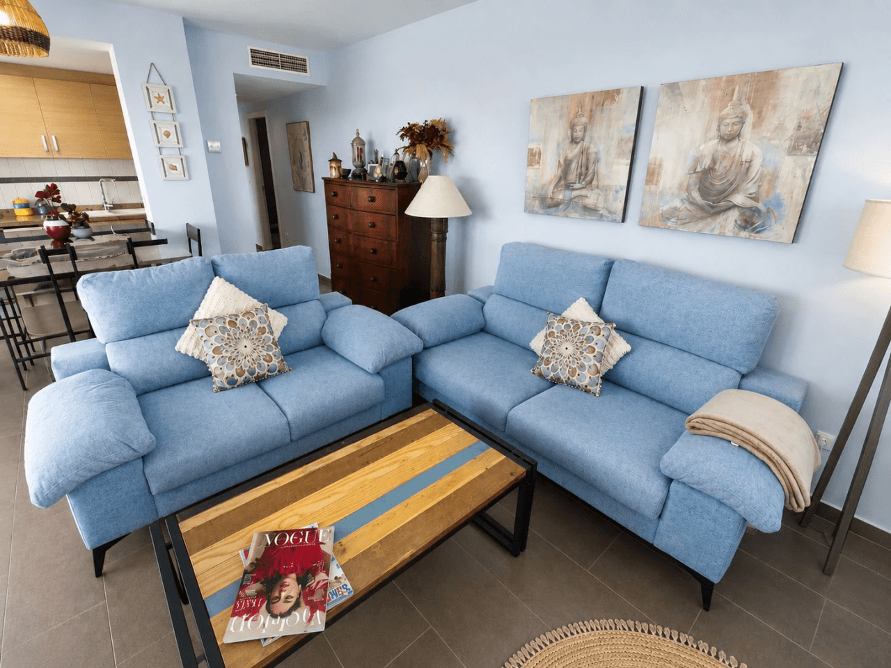 Beachfront apartment in Denia, Les Devesses.