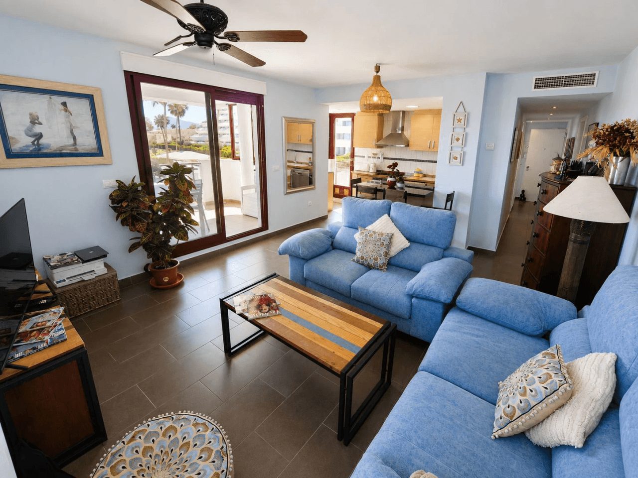 Beachfront apartment in Denia, Les Devesses.