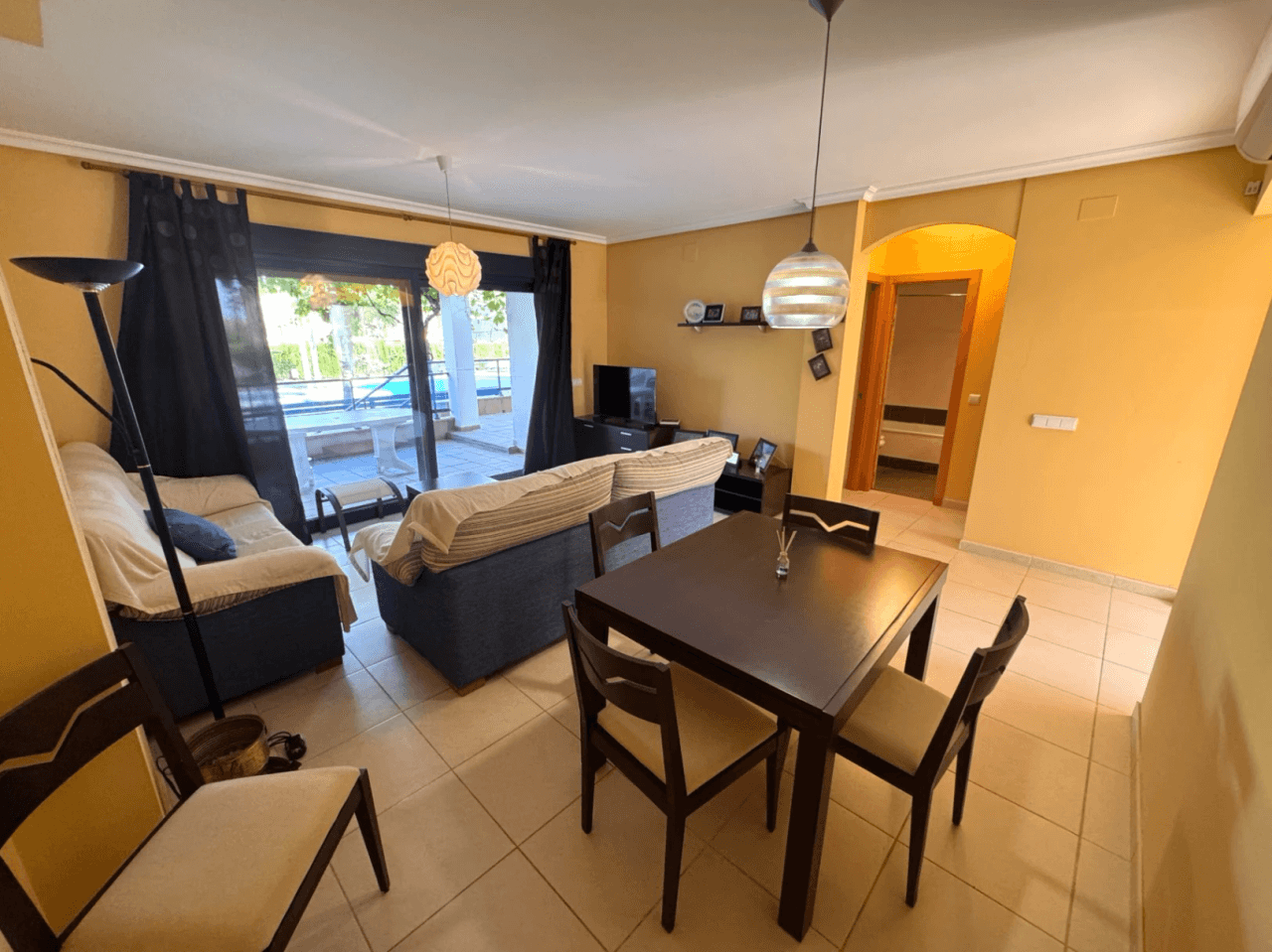 Ground floor apartment, 2 bedrooms, Denia