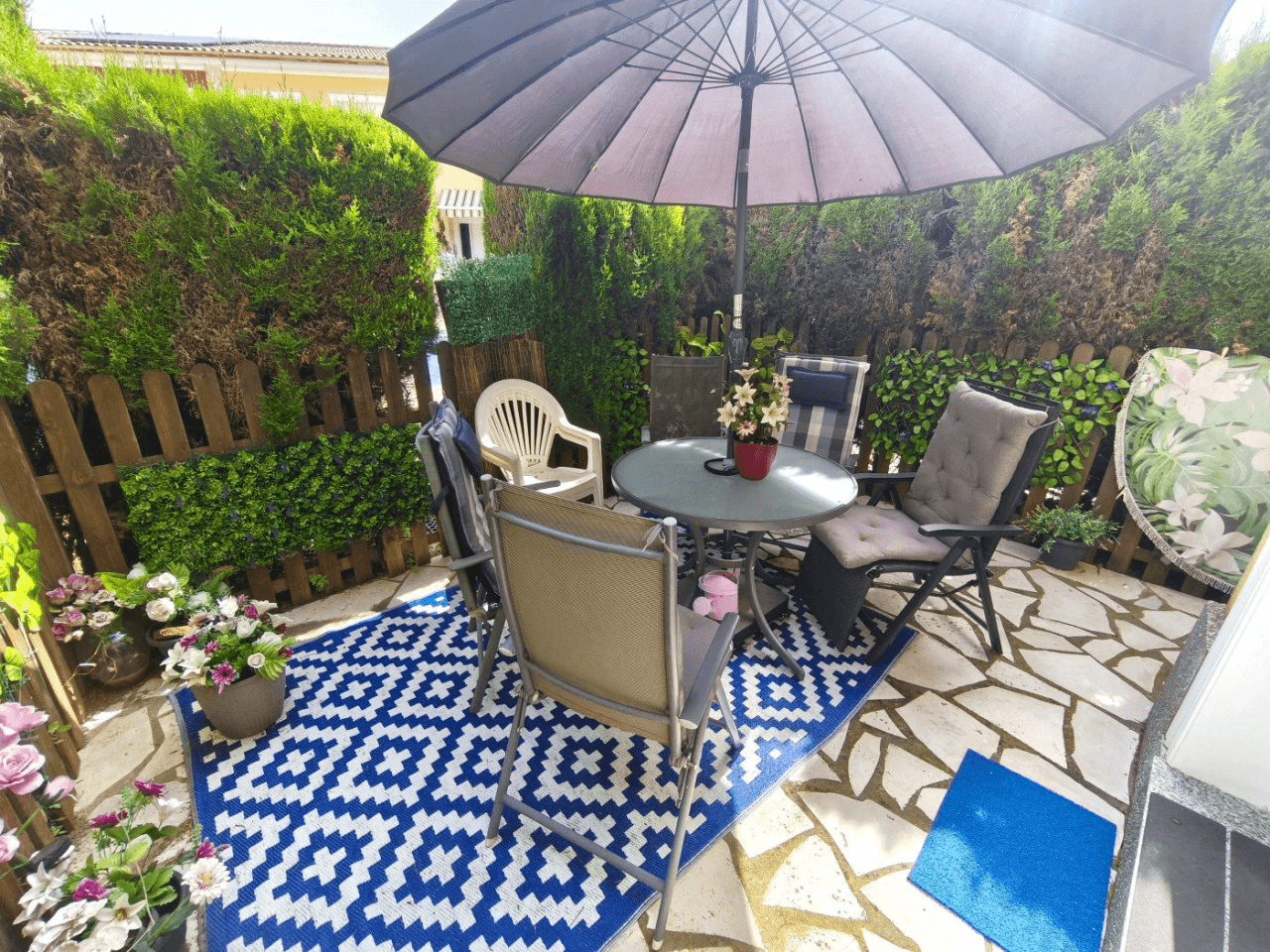 Terraced house with 2 bedrooms, communal pool, Els Poblets