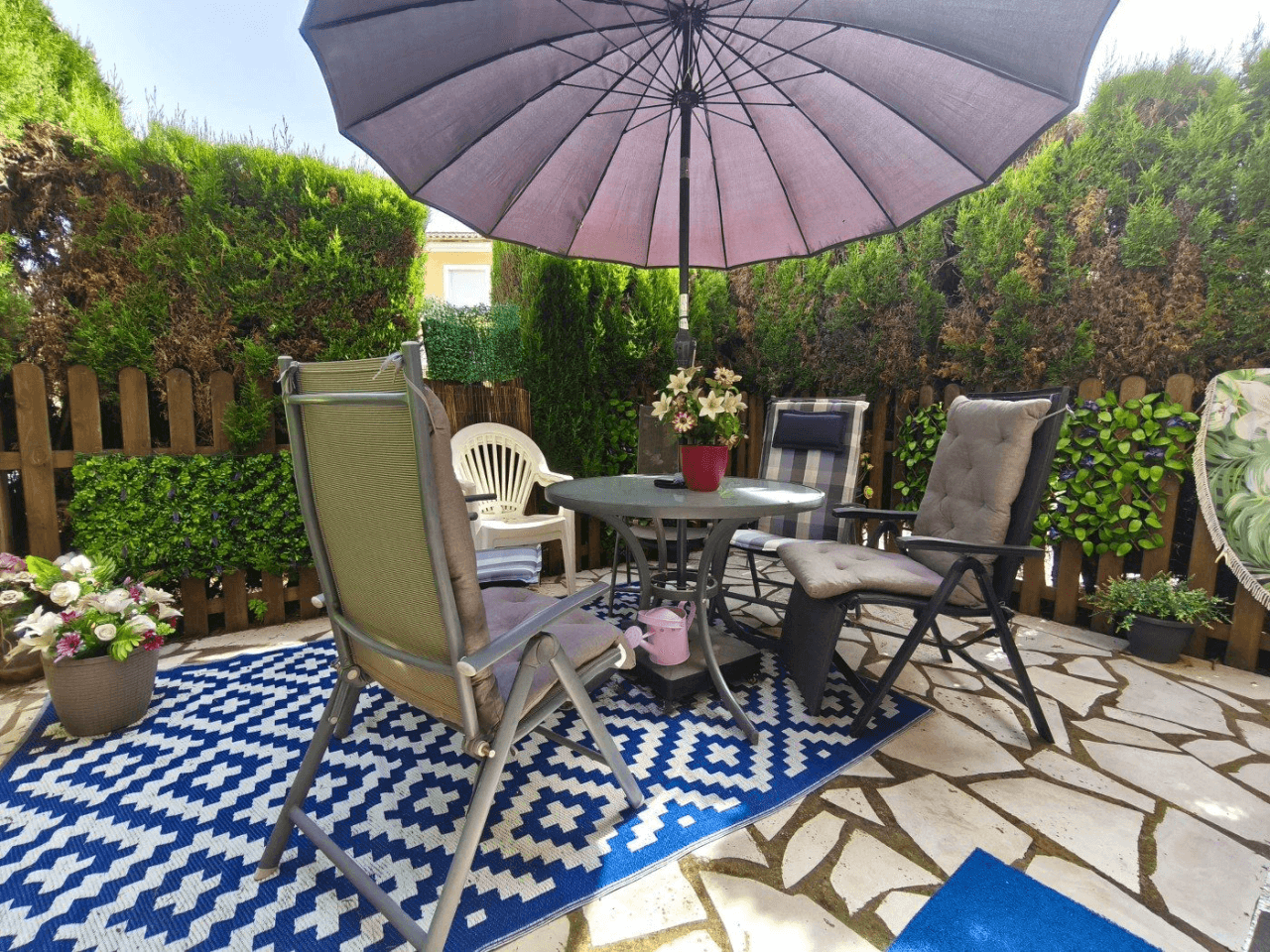 Terraced house with 2 bedrooms, communal pool, Els Poblets