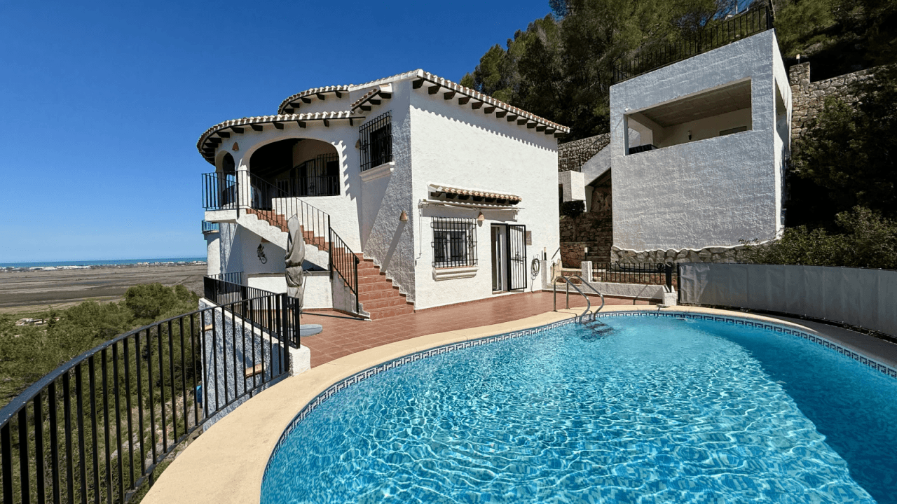 Maison de rêve à Monte Pego avec vue fantastique sur la mer
