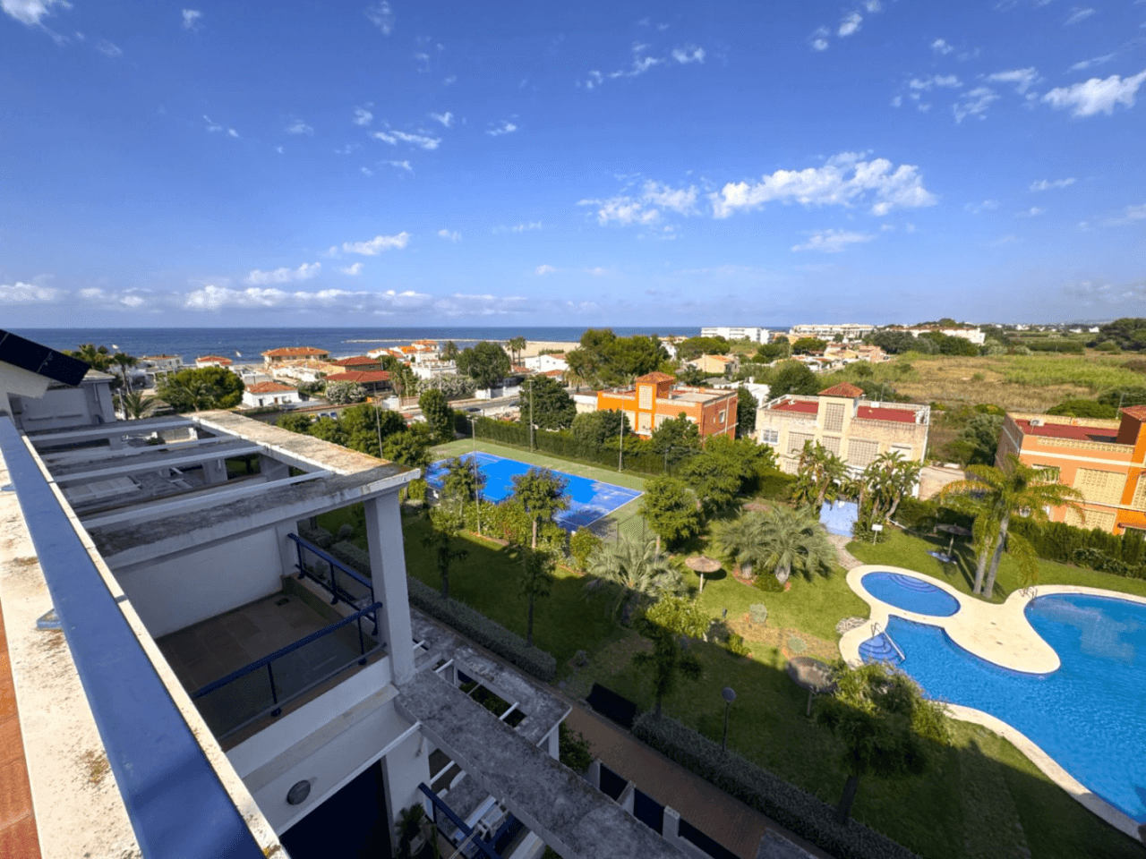 Duplex penthouse, sea views, 2 bedrooms, Denia