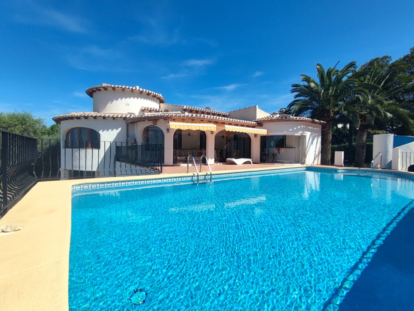 Villa con vistas al mar, piscina, 5 dormitorios, Monte Pego
