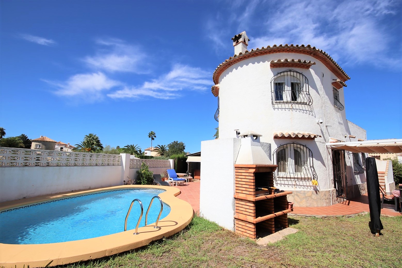 Villa ensoleillée avec piscine, 3 chambres, Els Poblets, Denia